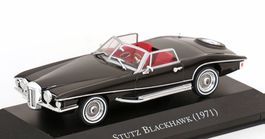 Stutz Blackhawk I Convertible 1970-1971 schwarz         1:43