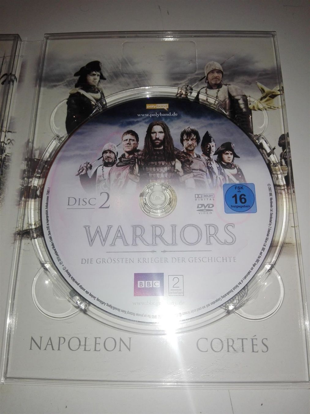Alle DVDs: Warriors - Die größten Krieger der Geschichte – Gebraucht aus St.Gallen von elk2023 3