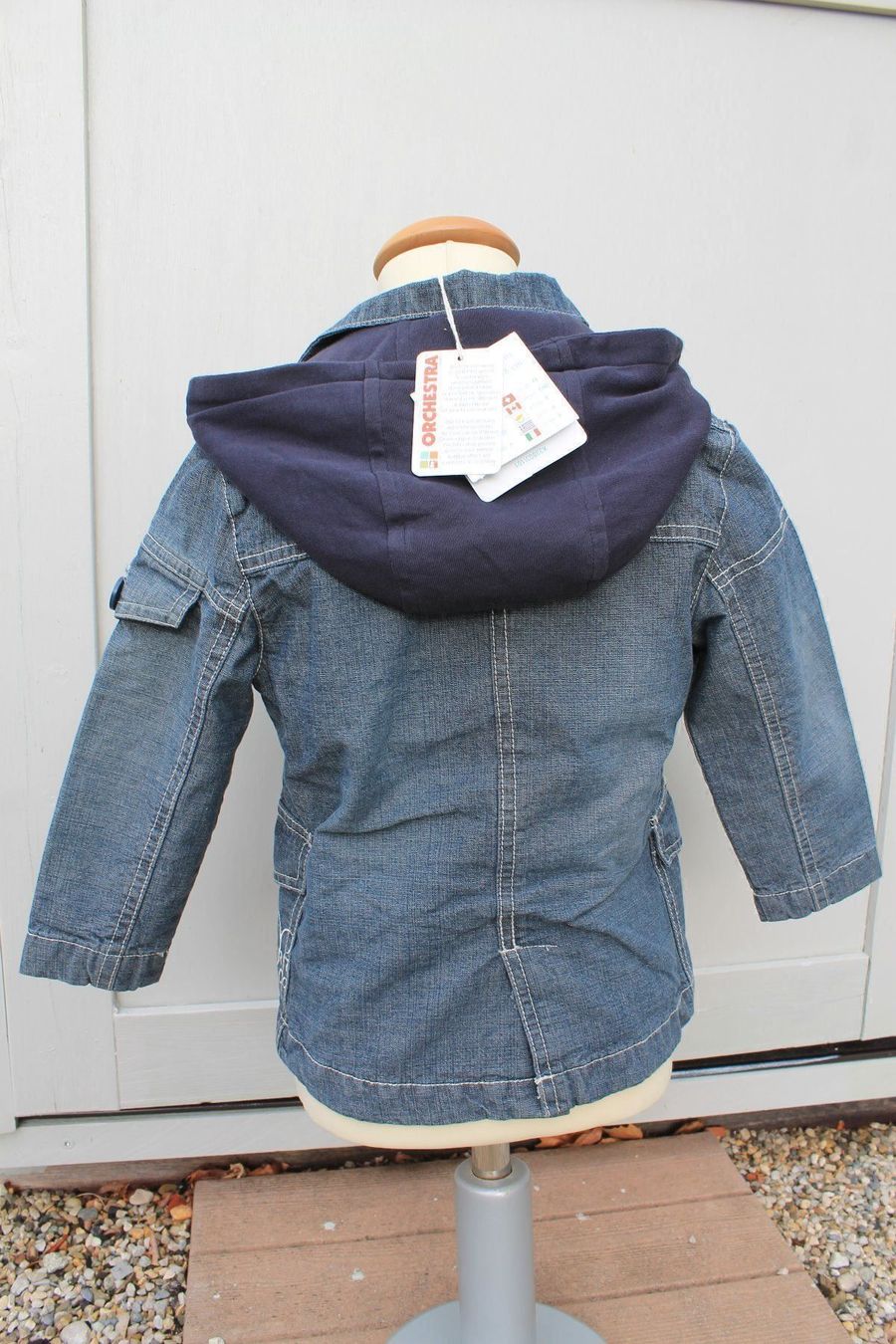 Giacche & Cappotti: Veste/Manteau capuche jeans ORCHESTRA – Nuovo e nell'imballaggio originale da Agiez venduto da chouchanelle 5