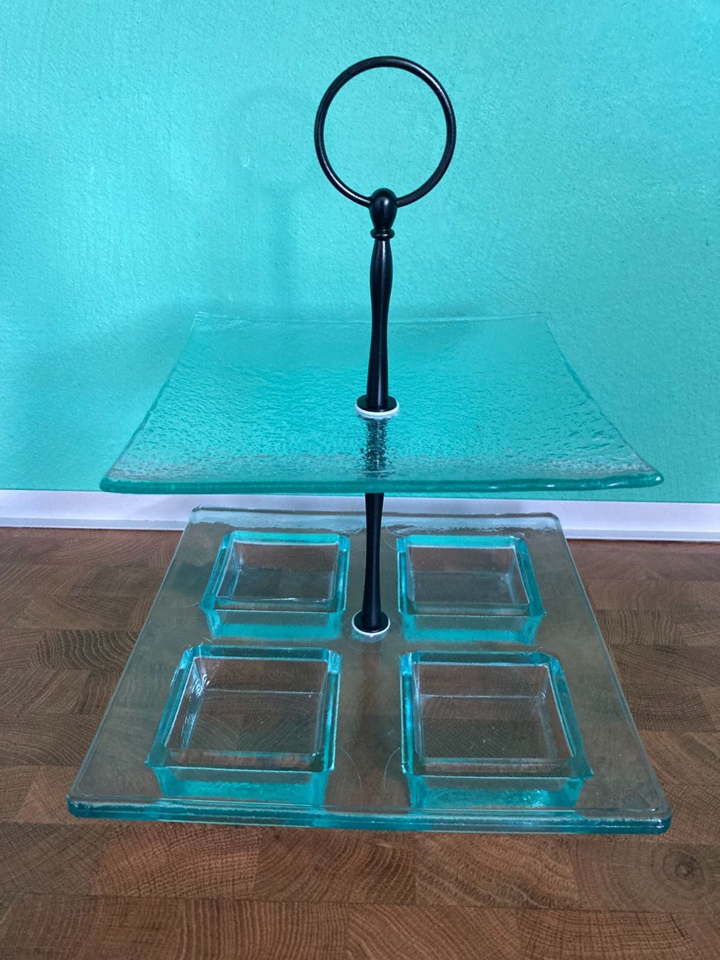 Piatti di portata: Etagere Glas Aperoschale Dippsaucen – Usato da Subingen venduto da Etageren 4