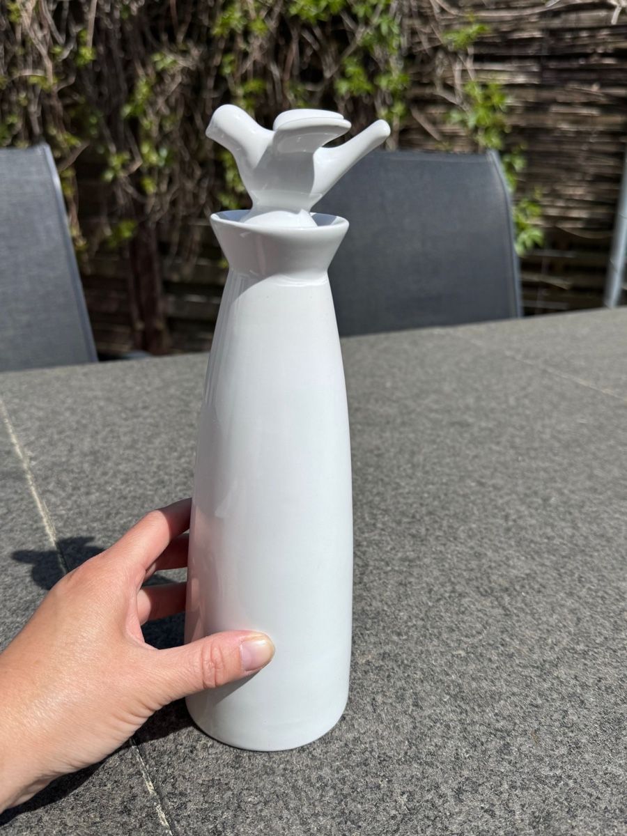 Altro in Stoviglie & Bicchieri: Essig oder Ölflasche Keramik Vogelmotiv – Usato da Niederbüren venduto da poschti