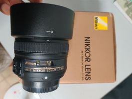 Nikon AF-S 50mm F/1.8G +  3 Months Guarantee