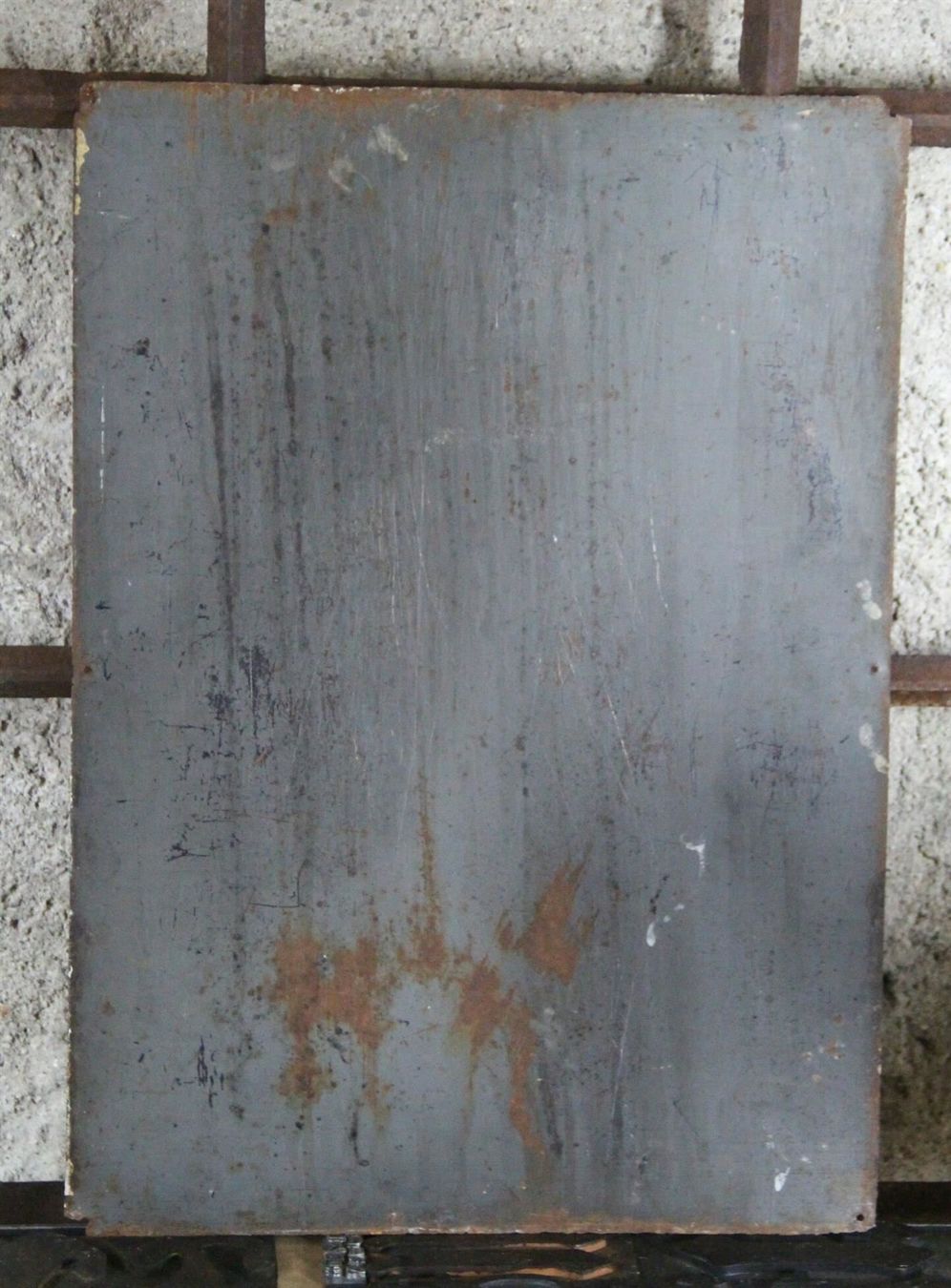 Insegne: grosses Blechschild Hausordnung – Usato da Birrwil venduto da brandschatz_birrwil 7