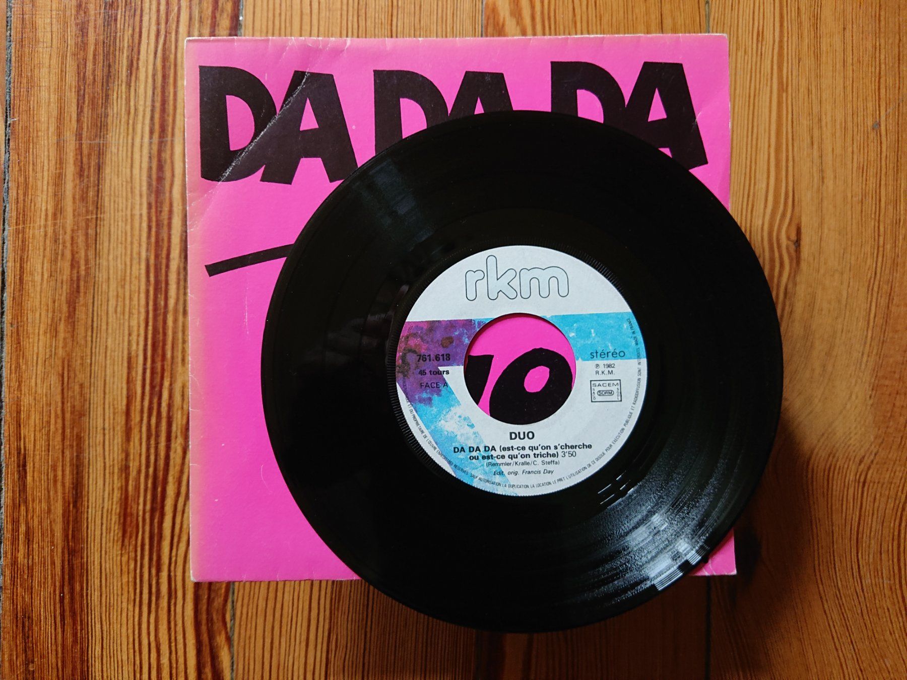Dischi in vinile: DUO - Da Da Da (Single, 1982) – Usato da Genève venduto da othhei 3