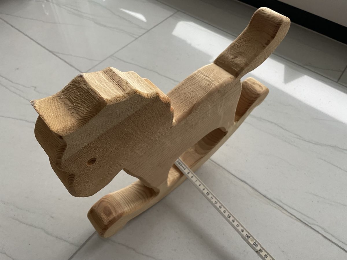 Spielzeuge: Holz Schaukelpferd, massiv, neuwertig – Gebraucht aus Bülach von blanikwhatelse 3