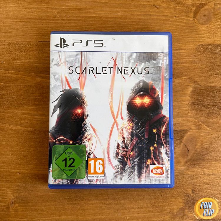 Jeu SCARLET NEXUS NEUF Pour PS5 - Édition Complète PAL - Action-Aventure Bandai Namco 2021