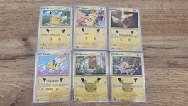Pokémon - 30th Celebration - 6x Pikachu 🇺🇲