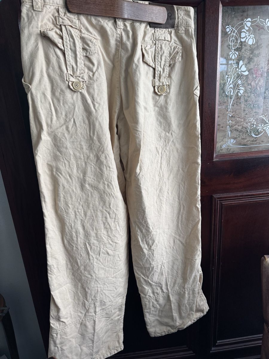Kenzo Pantaloni: Kenzo Homme Leinenhose – Usato da Obfelden venduto da cesarina10 2