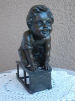 Signierte Bronze Skulptur Figur von Juan Clara um 1920/1930