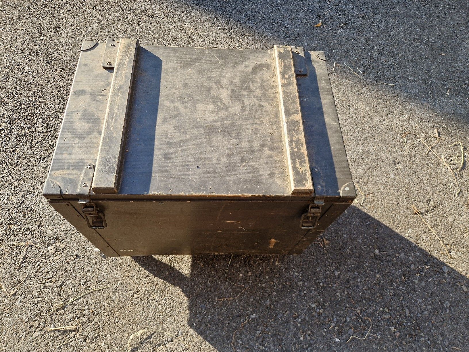 Casse di trasporto: Holzkiste mit Rollen und Unterteilung – Usato da Knutwil venduto da mey_cm9n 2