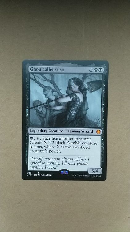 Ghoulcaller Gisa - Commander Card For Magic: The Gathering (MTG) - Near  Mint Condition