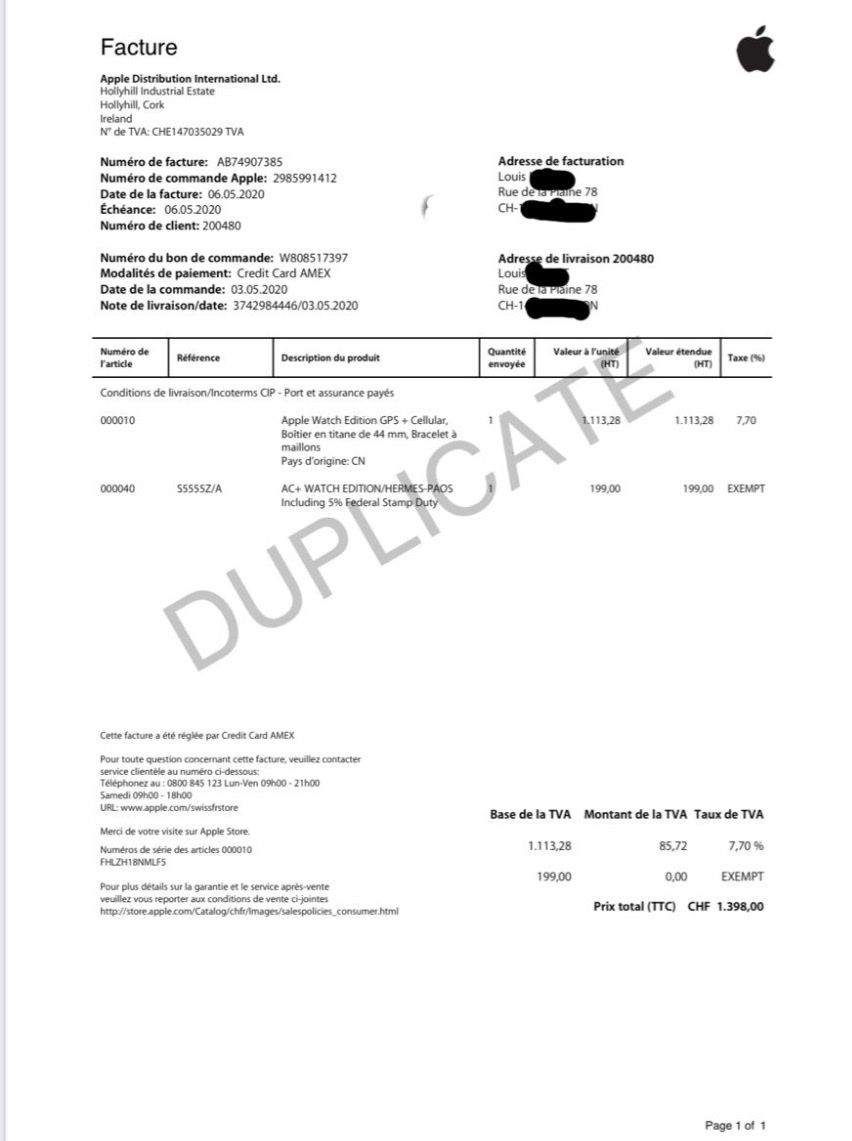 Apple Smartwatch: Apple Watch S6 44mm Titane Cellular 96% – Gebraucht aus YVERDON-LES-BAINS von Lazuli 5