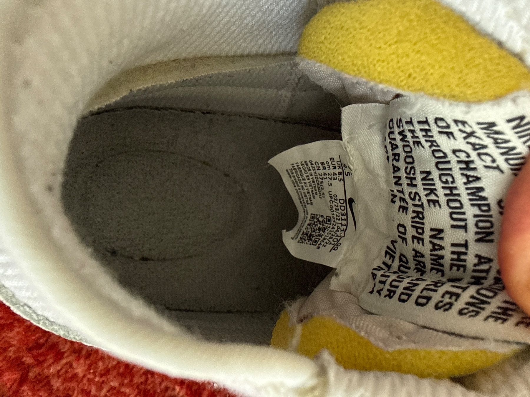 Nike Scarpe da uomo: Nike Blazer Mid '77 Vintage, Grösse 43 – Usato da Winterthur venduto da britsi 6