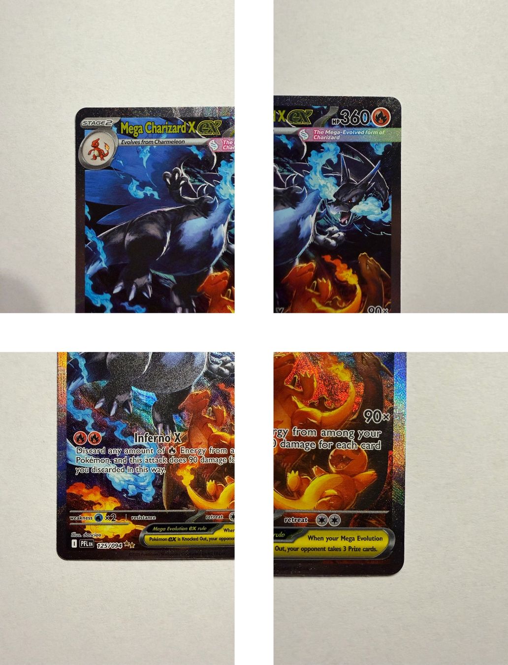 Pokémon Carte collezionabili: Mega Charizard X ex 125/094  – Usato da Ilanz venduto da caui 6