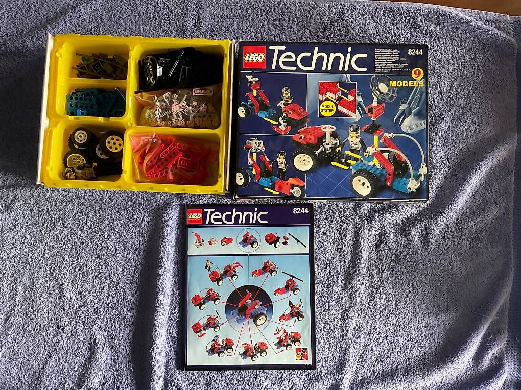 Lego Kit di costruzioni: Lego Technic 8244, Modul Set, mit Originalverpackung – Usato da Willerzell venduto da Eluchs 1