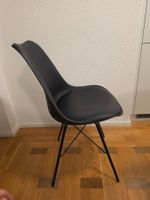 6 Moderne Essstuhle schwarz  in gutem Zustand