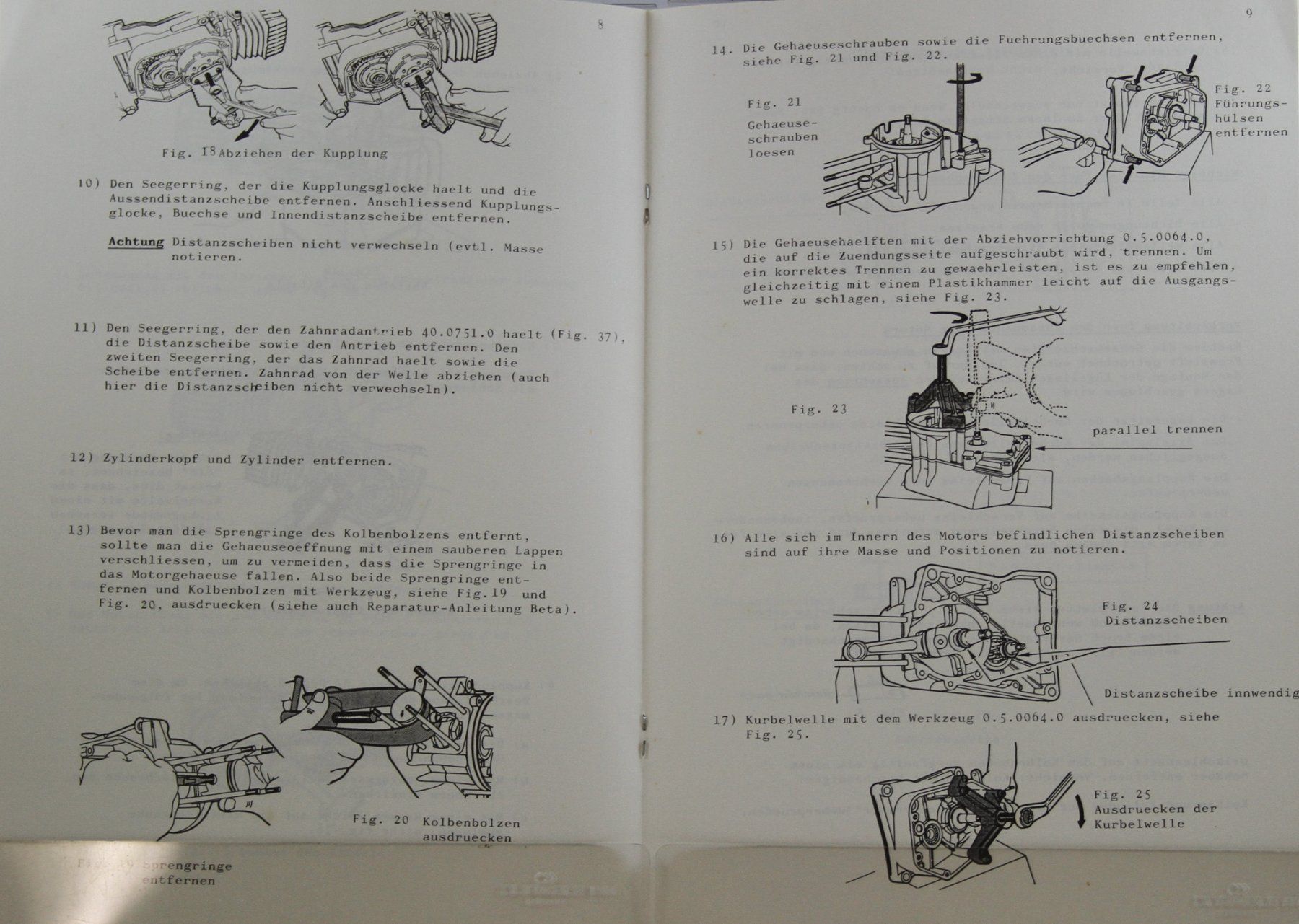 Cilo Documenti: ORIGINAL WEKSTATTHANDBUCH | CILO 515 WILDCAT | AB 1986 – Usato da Unterägeri venduto da GIGOLOLIT 5
