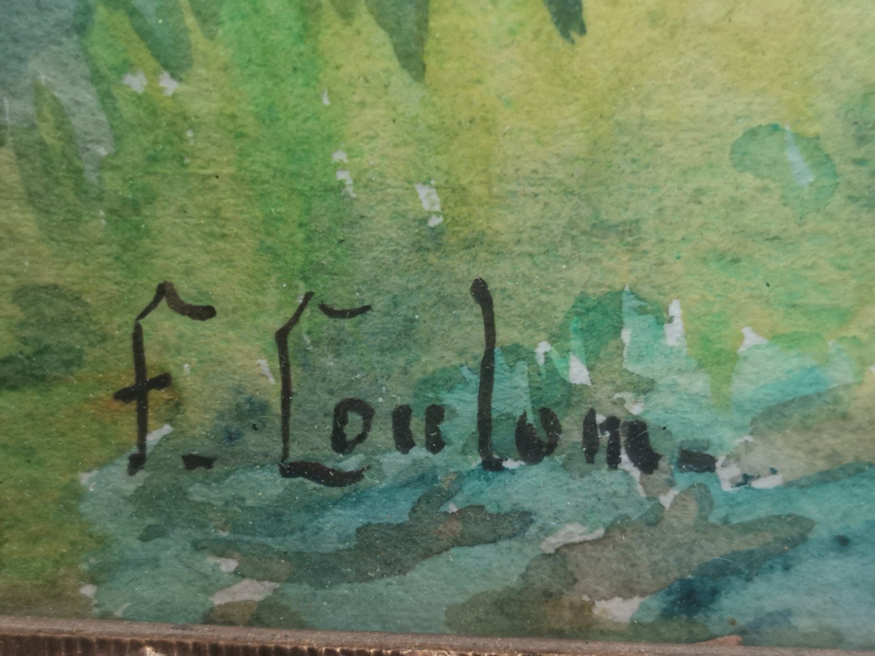 Dipinti: MAGNIFIQUE AQUARELLE SIGNÉE – Usato da Genève venduto da Qanil77 2
