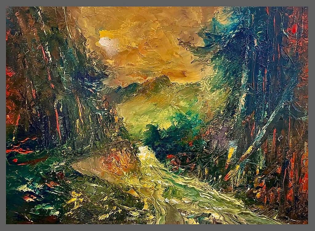 Gemälde: Sergio :forêt – Gebraucht aus Thônex von sergio1451