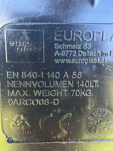 Banconi: Abfallcontainer Ochsner 140 Liter schwarz Neu – Nuovo (secondo la descrizione) da St.Gallen venduto da jun_j2xx 2