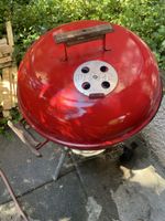 Holzkohlegrill Weber rot guter Zustand