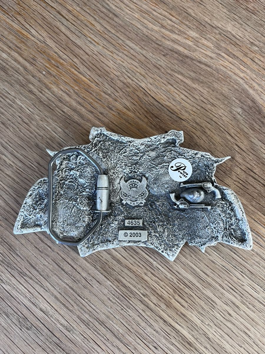 Gürtelschnallen: Gurtschnalle Pokerkarten Revolver – Gebraucht aus Hinwil von KisRacing 1