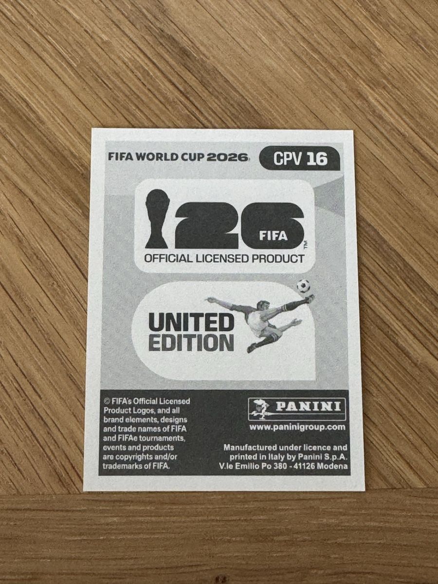 Panini Carte collezionabili: Panini 2026 CPV 16 – Nuovo (secondo la descrizione) da Grand-Lancy venduto da cyr_n5ky 1