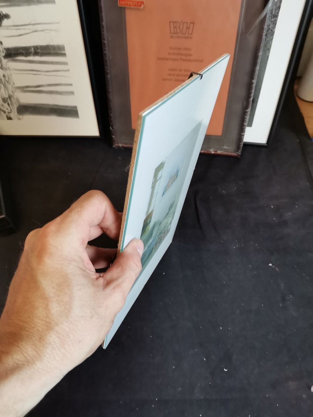 Cadres de tableaux: Bilderrahmen Dufco, Rahmenloser Bilderrahmen – D'occasion à Wiedlisbach par materialkreislauf 2
