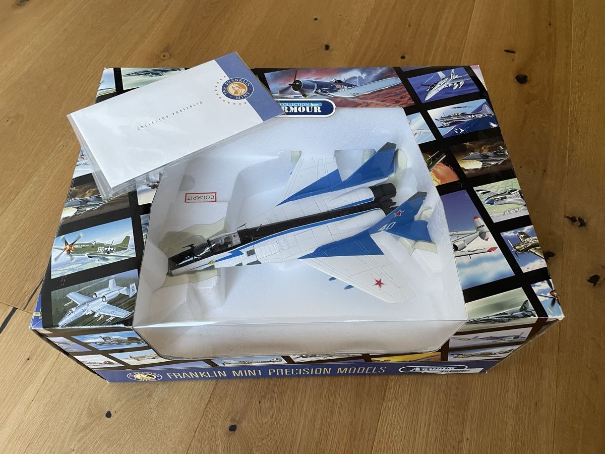 Franklin Mint Kit di modellismo & Modellini statici: Mig 29 Franklin Mint Armour Collection B11B630 – Nuovo (secondo la descrizione) da Hindelbank venduto da smb19