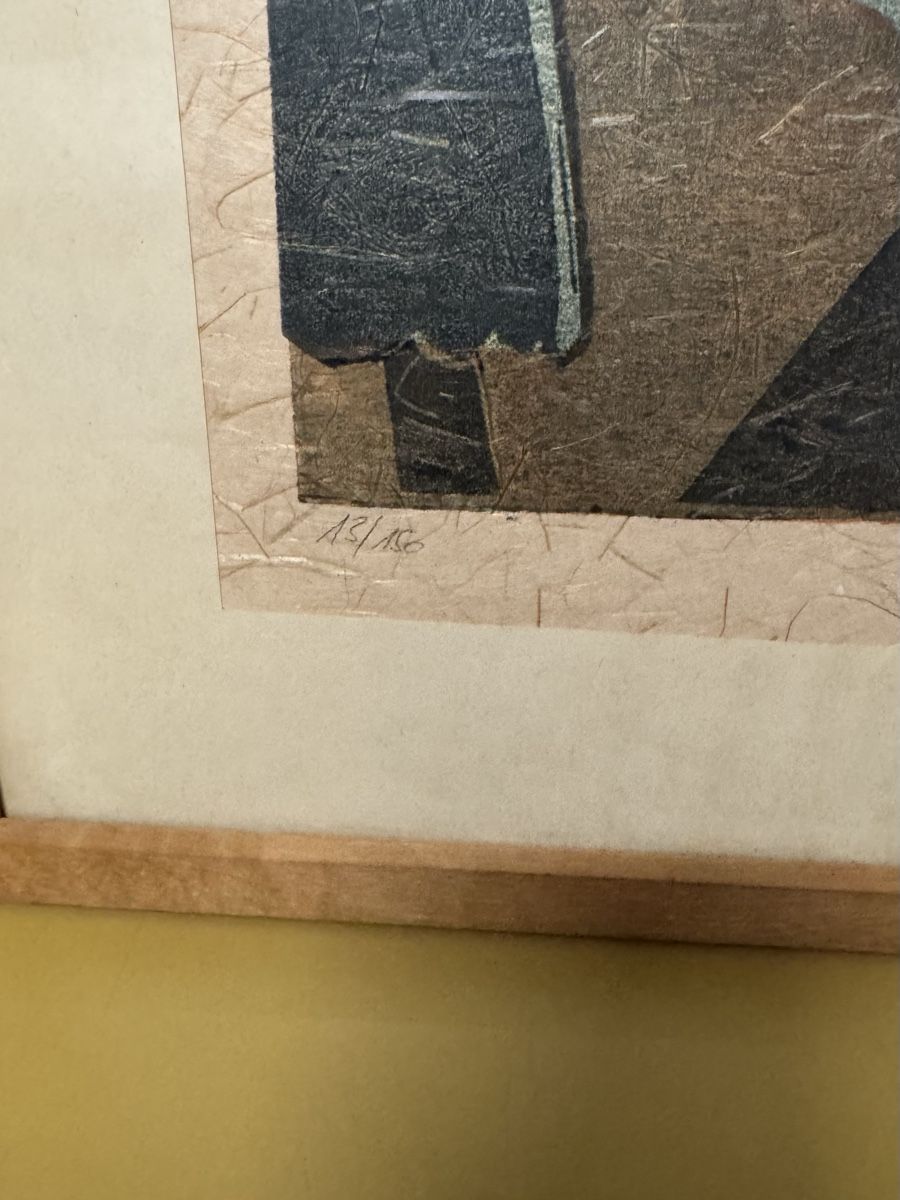 Grafica & Litografie: Lithos Hand signiert Bild  – Usato da Schlieren venduto da Freundlich02 3