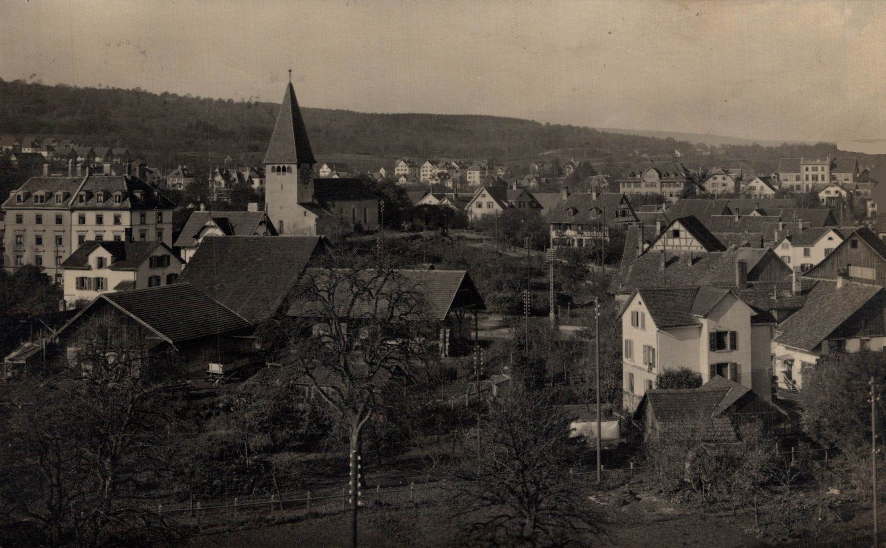 Cartoline postali: Altstetten. Totalansicht – Usato da Bronschhofen venduto da Astore