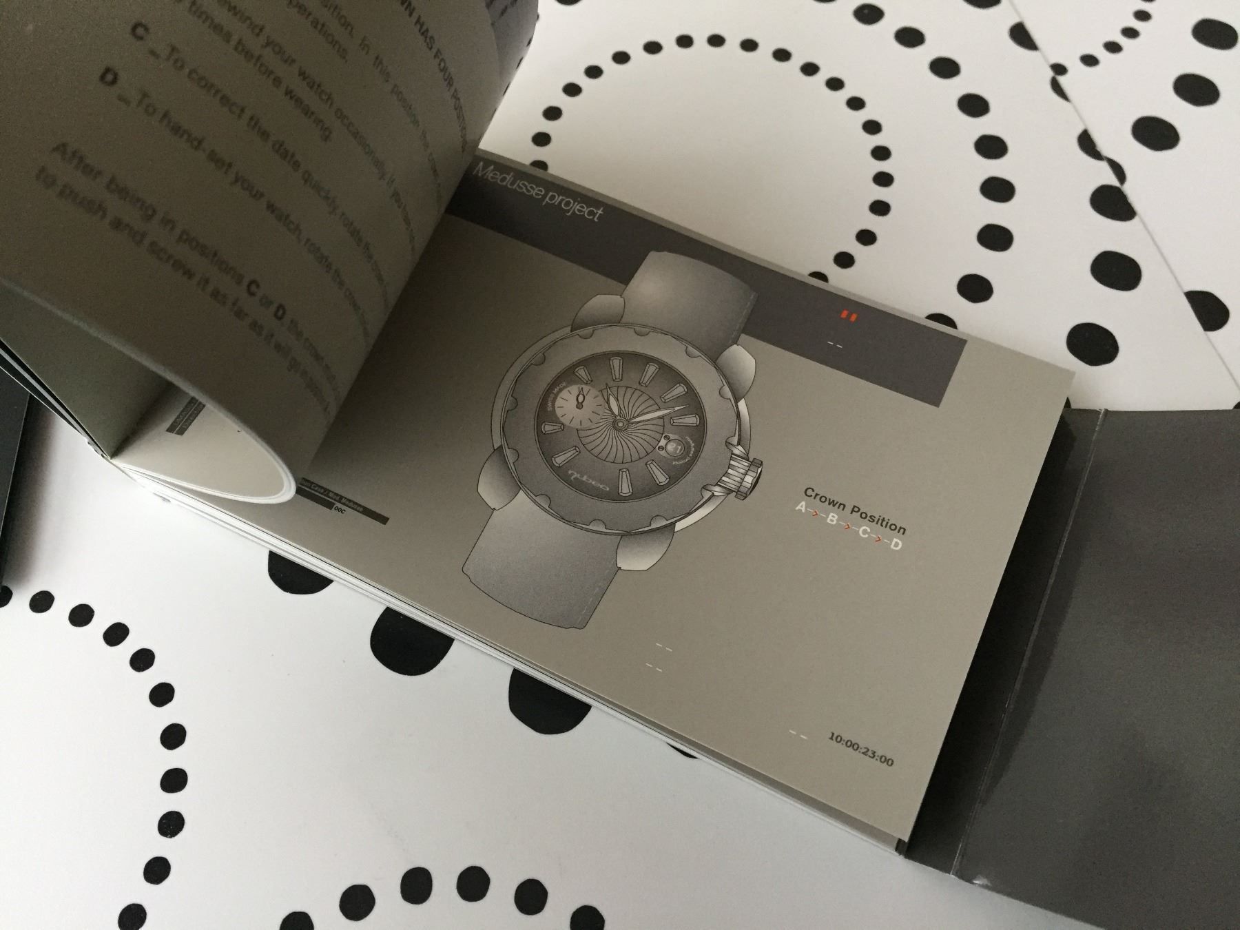 Documenti: NUBEO 4D ORIGINAL - WATCH OPERATING INSTRUCTIONS - NEW !!! – Nuovo (secondo la descrizione) da Epalinges venduto da dream-watch 5