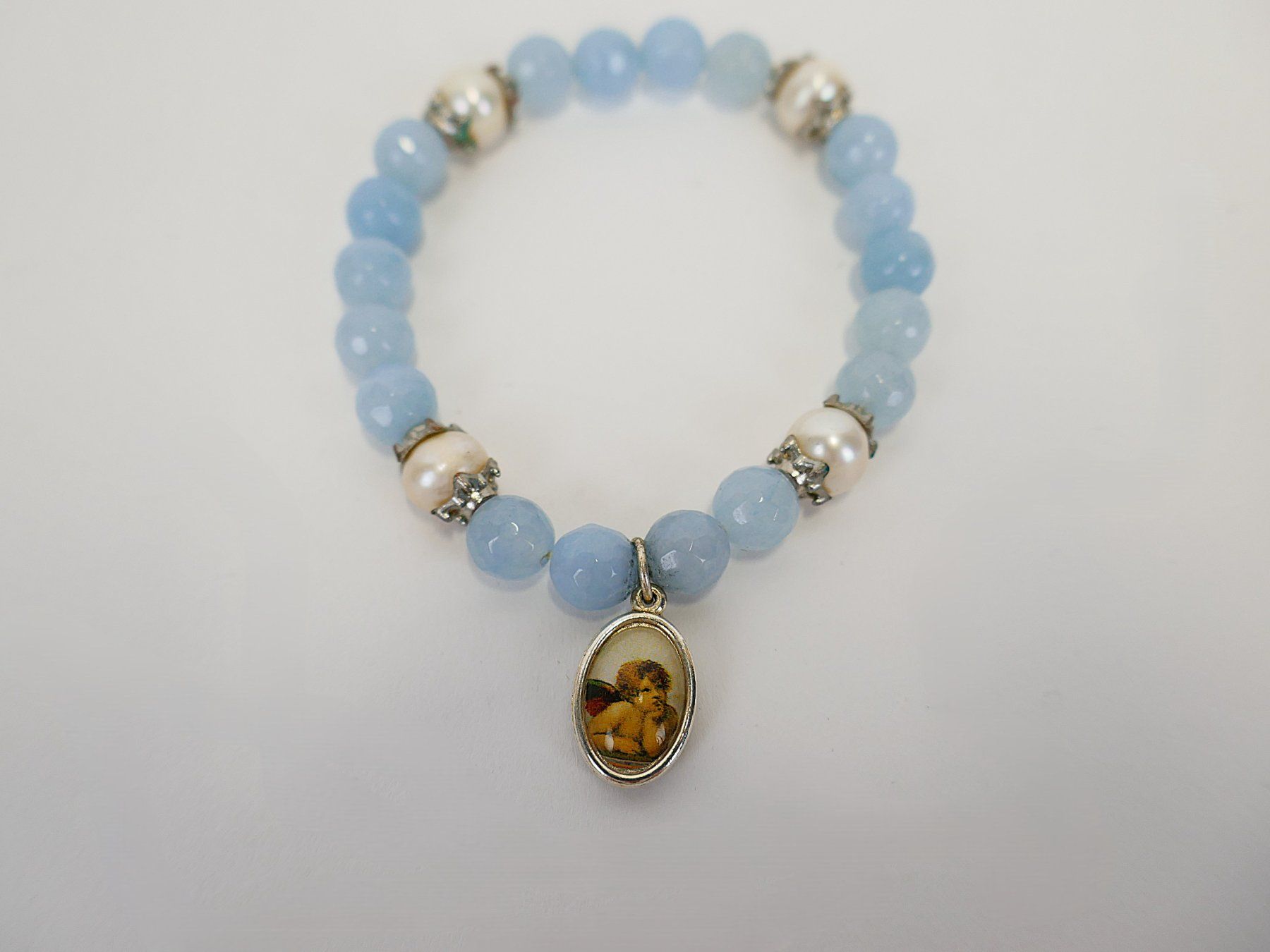 Bracelets: Elastisches Armband mit Anhänger – D'occasion à Urtenen-Schönbühl par Restwert_Schoenbuehl 3