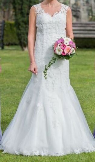 Vestiti: Spitzenhochzeitskleid – Usato da Chur venduto da steffeli04 1
