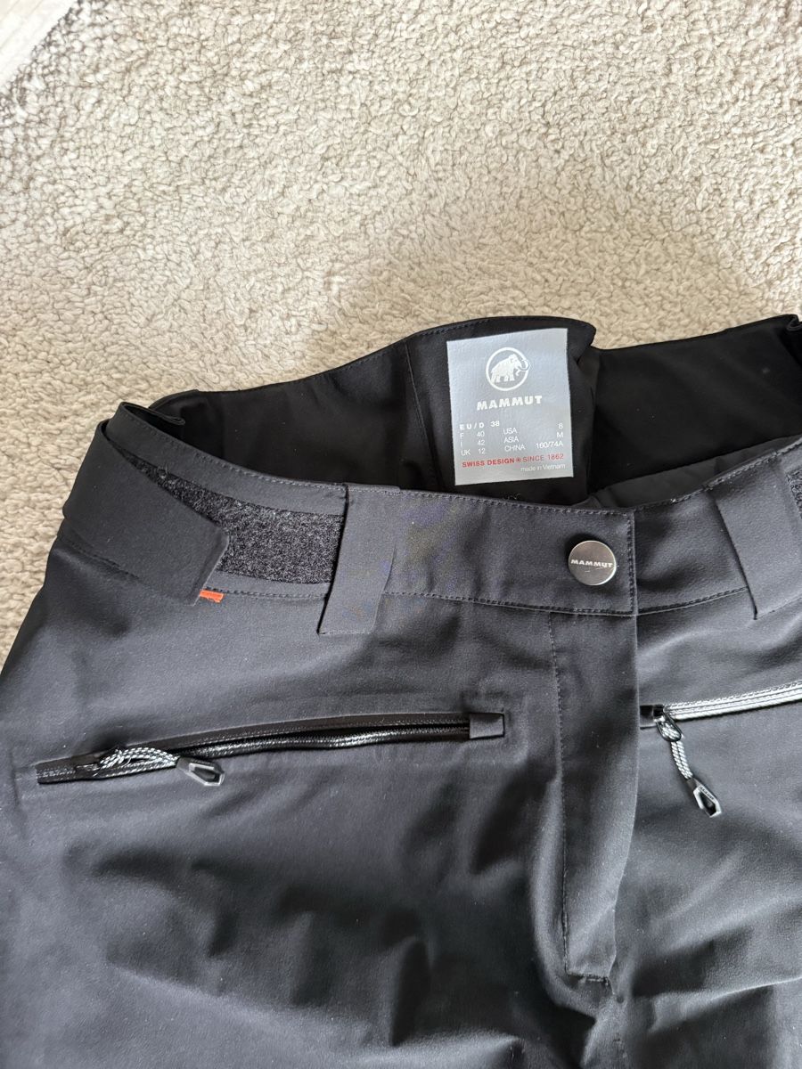 Mammut Pantaloni: Mammut Skihose schwarz Gr. 38 – Usato da St. Moritz venduto da Dolly14 1