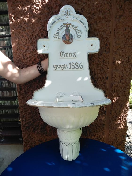 Waschbecken/ Garten Wandbrunnen im Historischen Stil Kaufen auf Ricardo