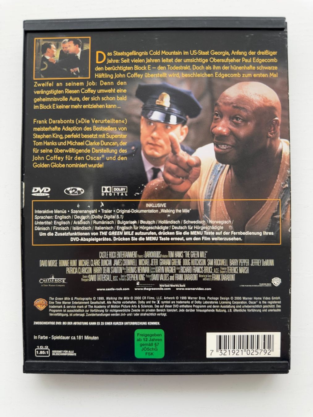 Tutti i DVDs: The Green Mile – Usato da Nottwil venduto da grabi77 1