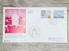 CL05 Enveloppe + Timbre Poste Vaticane 1981