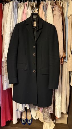 Burberry Coat + gilet Cashmere Wool S