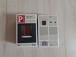 2 X ERASTZ GLÄSER BRAUN PAULMANN