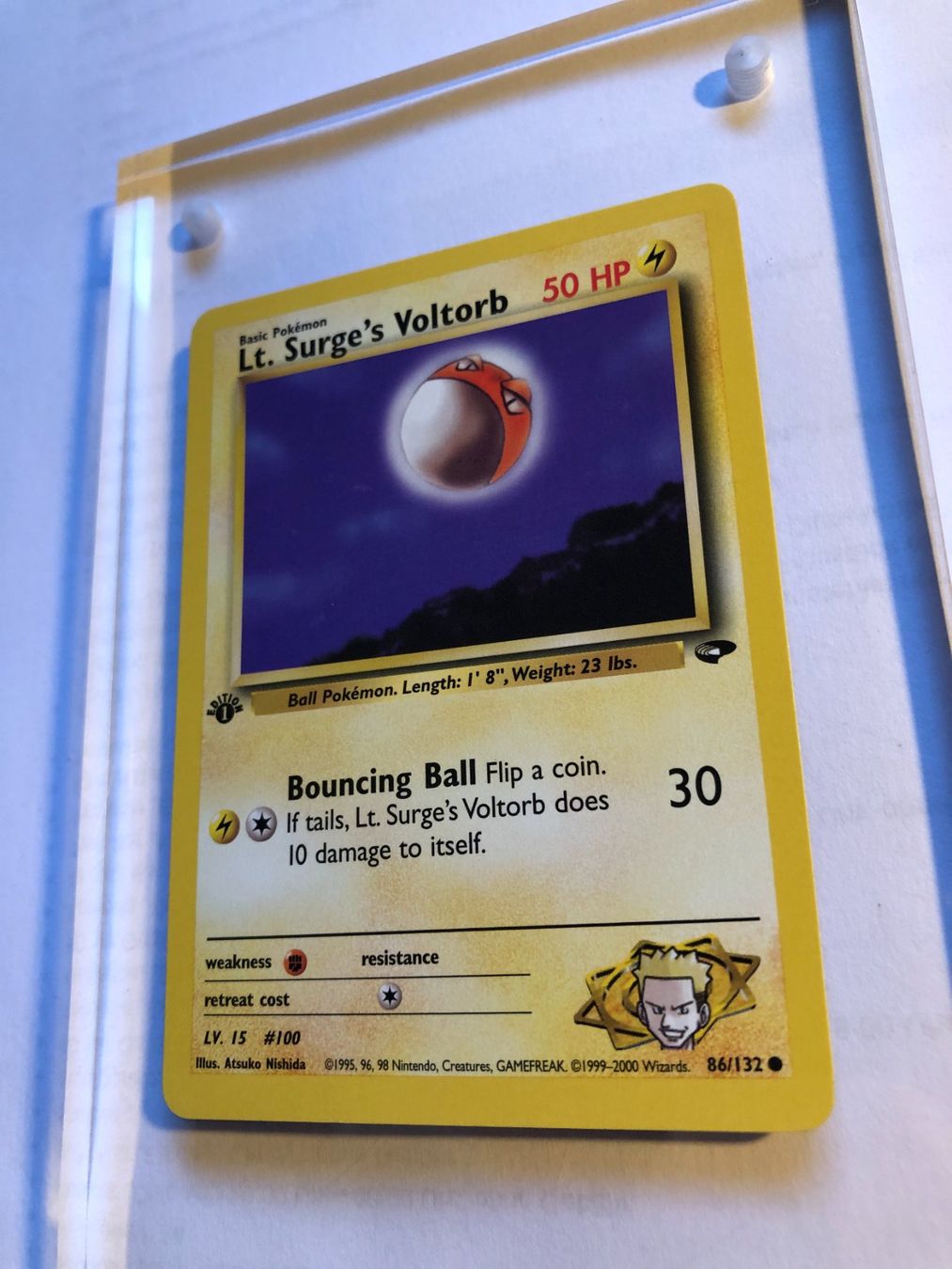 Carte collezionabili: Lt. Surge's Voltorb 1st Gym Challenge - MINT - ab 1.- – Usato da Giubiasco venduto da dan_pr8b 2