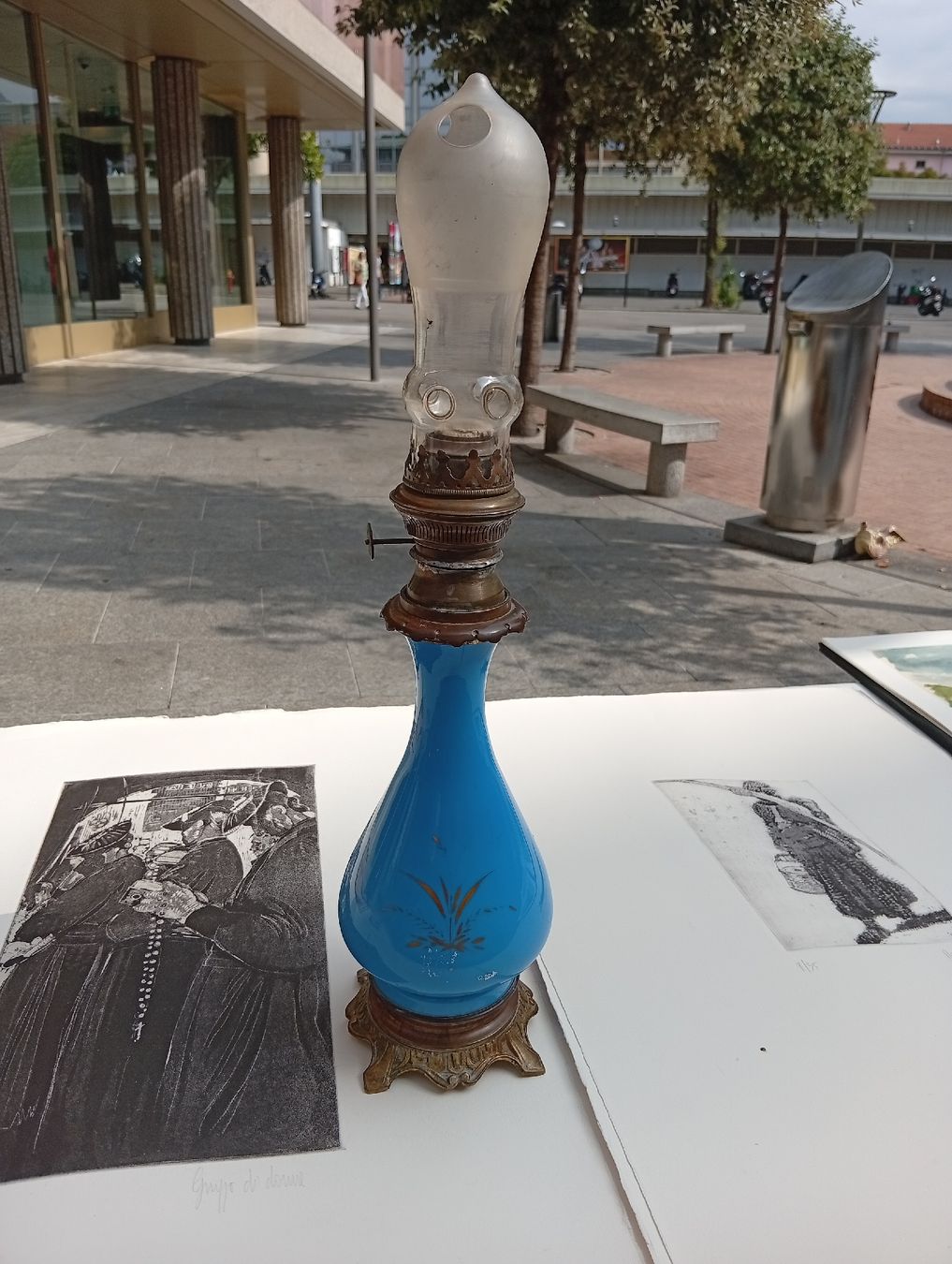 Lampade: Lampada a kerosene  – Usato da Lugano venduto da TomEle-Di-Tutto-1Po