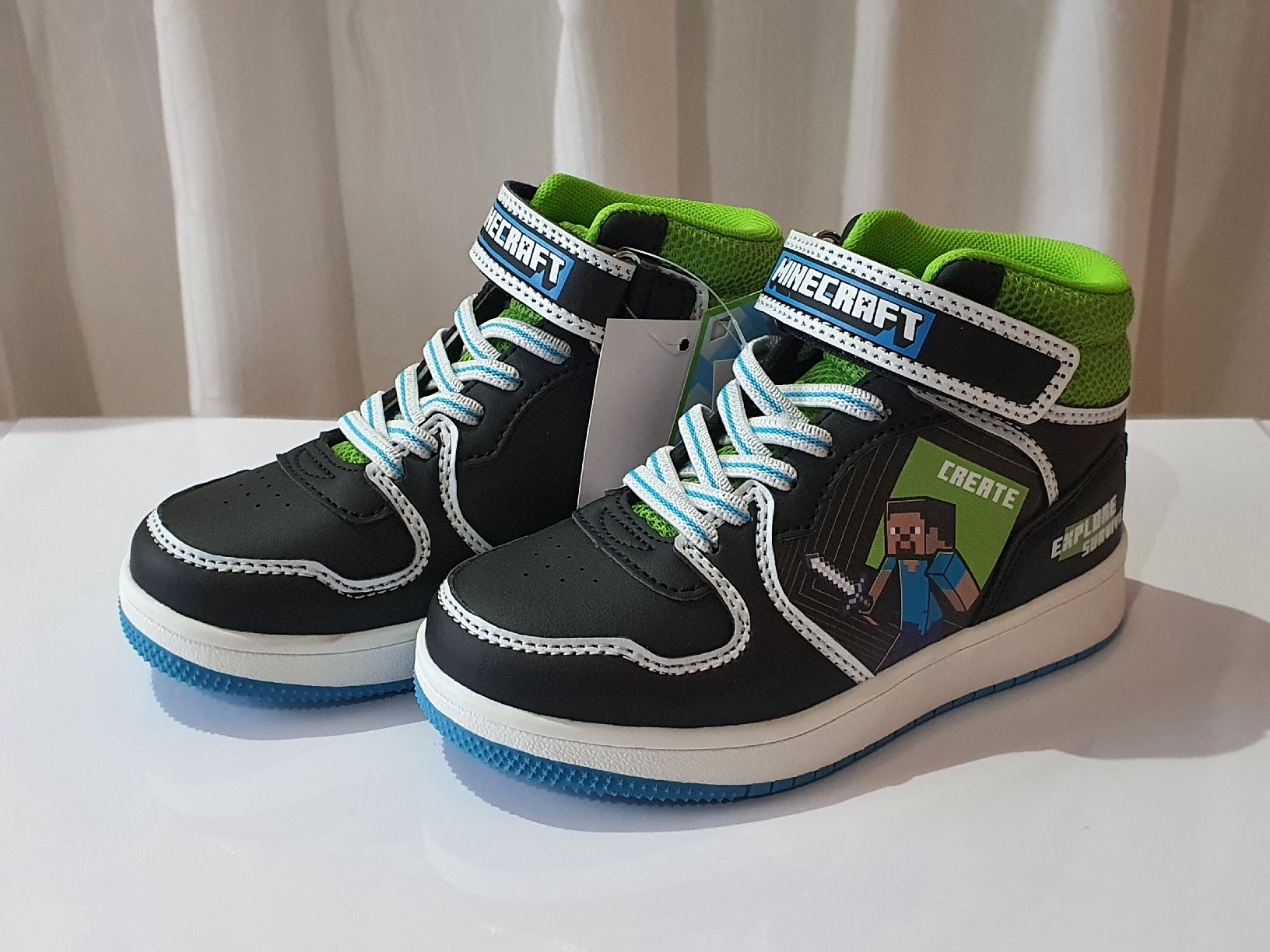 Schuhe für Jungen: Gr. 27 - Minecraft Kinderstiefel, Neu – Neu und originalverpackt aus Nürensdorf von SunshineKinderschuhe