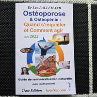 Livre Ostéoporose & Ostéopénie, Dr Luc Lallemand 
