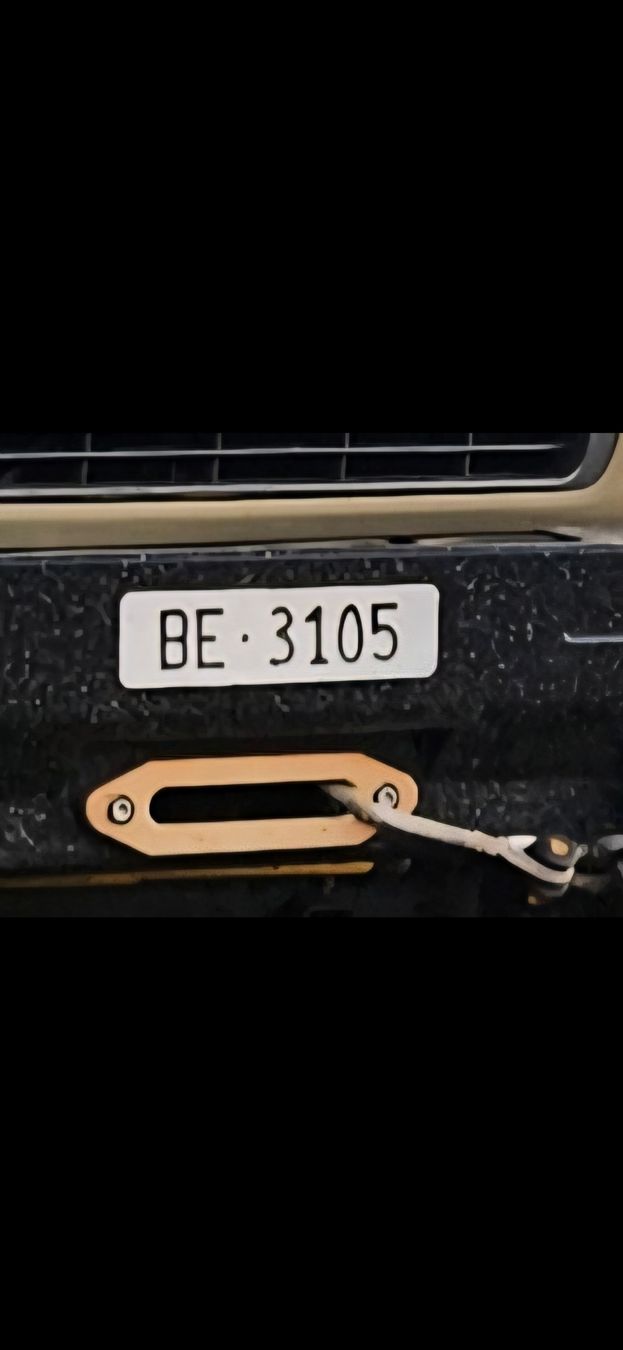 Ecriteaux: Kontrollschild BE 3105 – D'occasion à Wabern par VOLVGNG73