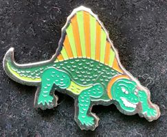 Pin Anstecknadel Dino Dimetrodon c1993 Dinos by Roy