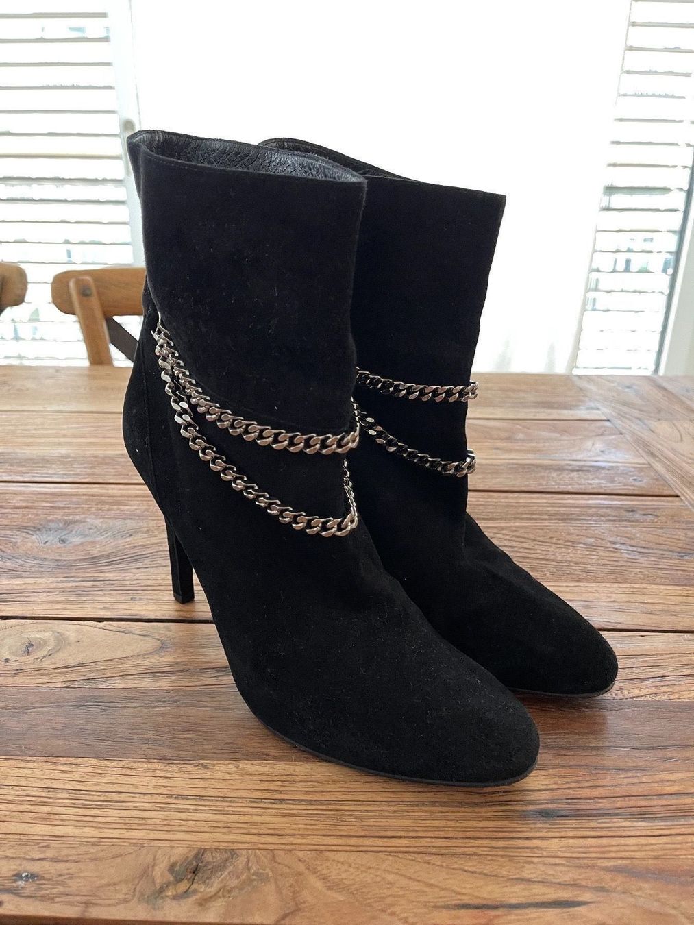 Saint Laurent Damenschuhe: YVES SAINT LAURENT ANKLE BOOTS VELOURS – Neu (gemäss Beschreibung) aus Dübendorf von TojaRose 2