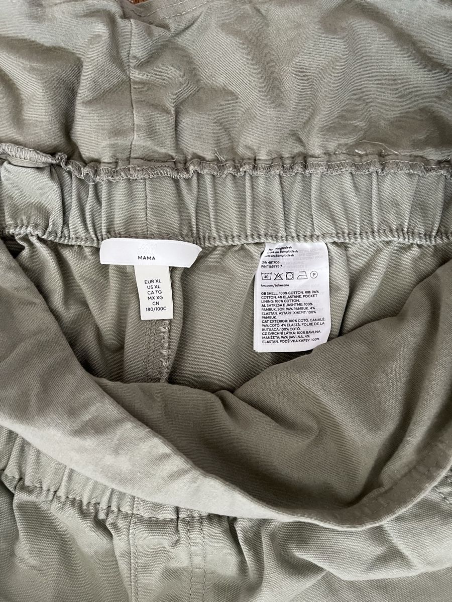 H&M Pantaloni: Grüne Umstandsshorts H&M / Short de grossesse vert - XL – Nuovo (secondo la descrizione) da Thalwil venduto da Salome89CH 2