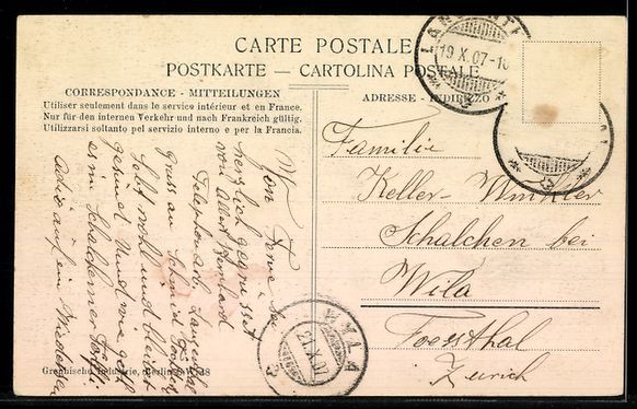 Cartoline postali: AK Langenthal, Geschäfte in der Markthallenstrasse – Usato da Berlin venduto da bartko-reher 1