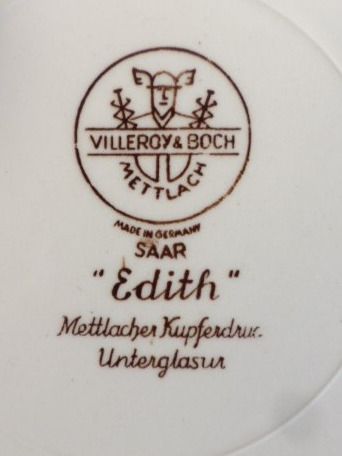 Villeroy & Boch Piatti di portata: Villeroy & Boch "Edith" Servier-Teller (Vintage) – Nuovo (secondo la descrizione) da Zürich venduto da botschinski 5